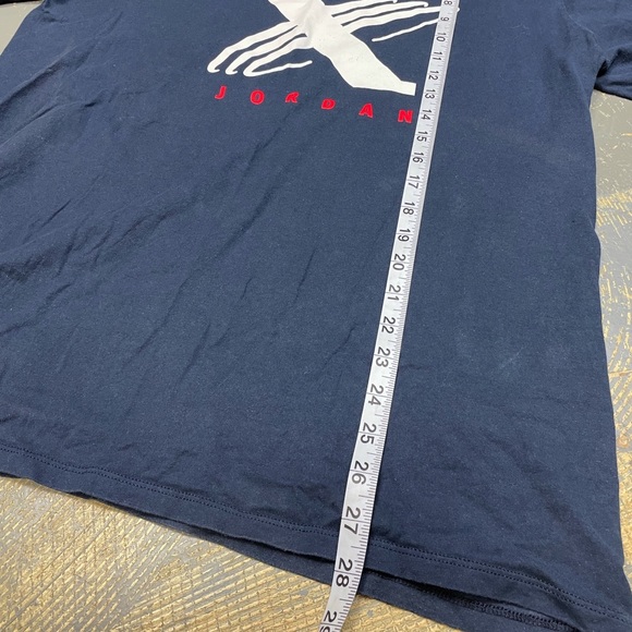 Jordan 6 Tinker Hatfield Blueprint Tee BQ0271-451 Large Navy Blue - Picture 7 of 7